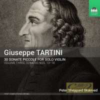 Tartini: 30 Sonate Piccole for Solo Violin Vol. 3 - Sonatas Nos. 13-18